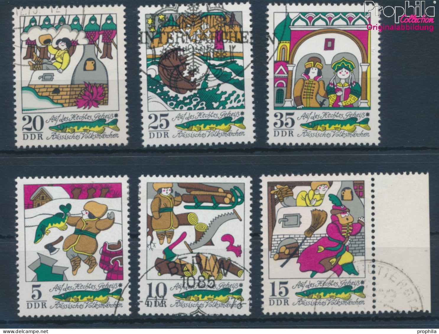 DDR 1901-1906 (kompl.Ausgabe) Gestempelt 1973 Wintermärchen (10392645 - Used Stamps