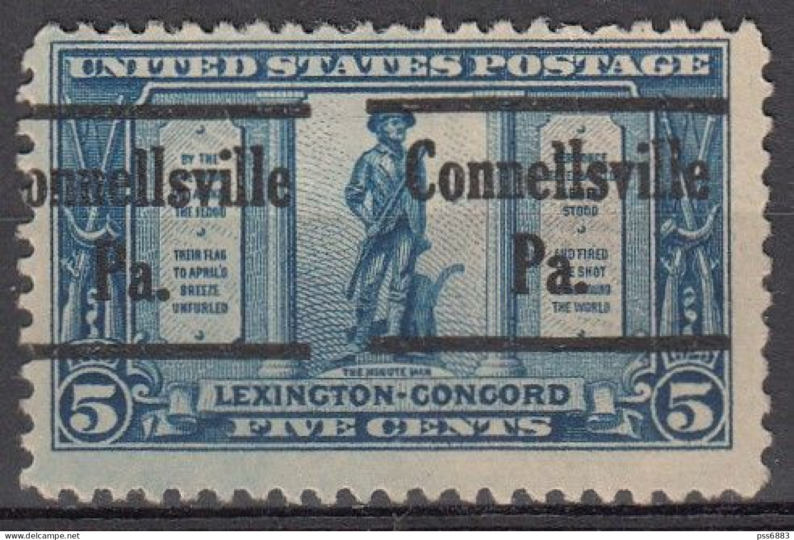 USA LOCAL Precancel/Vorausentwertung/Preo From PENNSYLVANIA - Connellsville - Type 230 - Vorausentwertungen