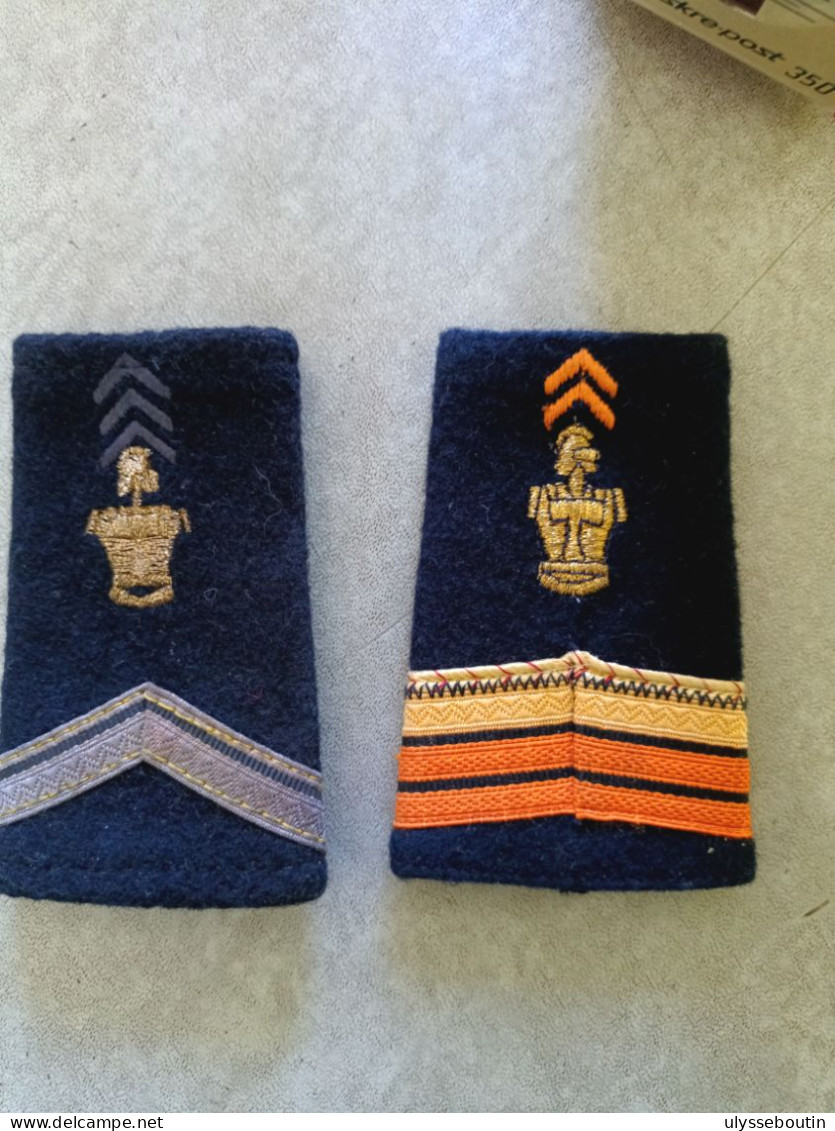 Fourreaux Armée Deux Différents Génie - Patches