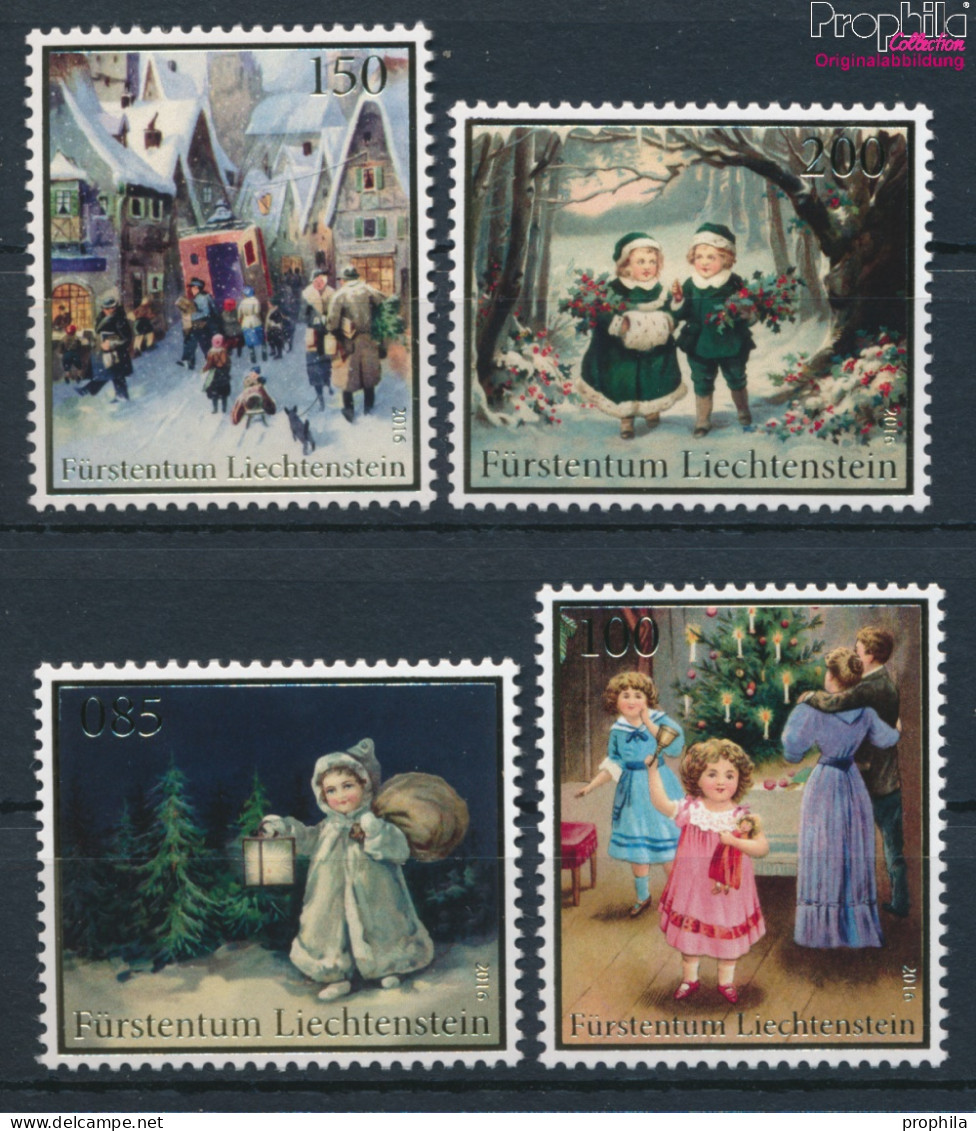 Liechtenstein 1834-1837 (kompl.Ausg.) Postfrisch 2016 Weihnachten (10377544 - Ungebraucht