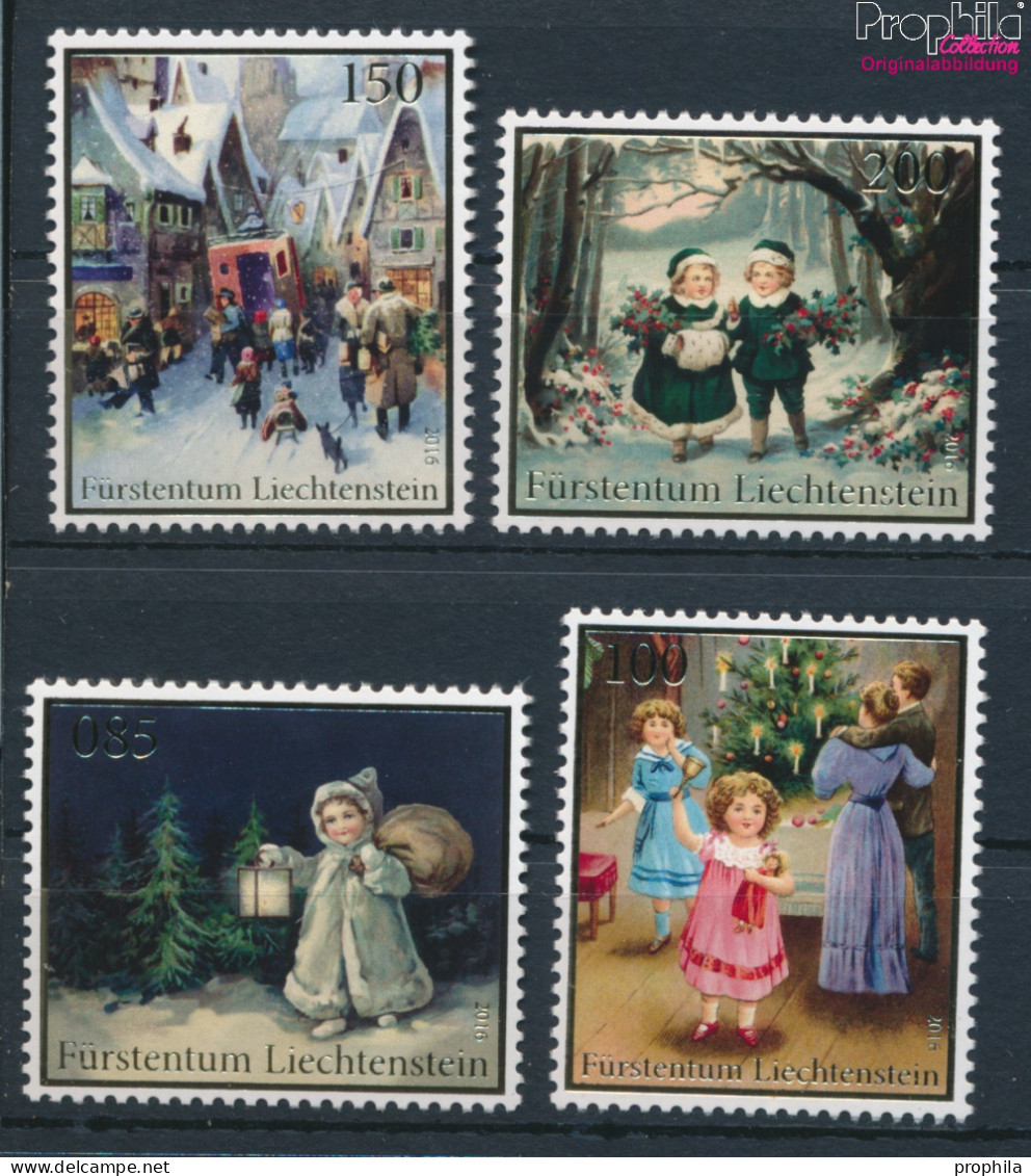 Liechtenstein 1834-1837 (kompl.Ausg.) Postfrisch 2016 Weihnachten (10377545 - Neufs