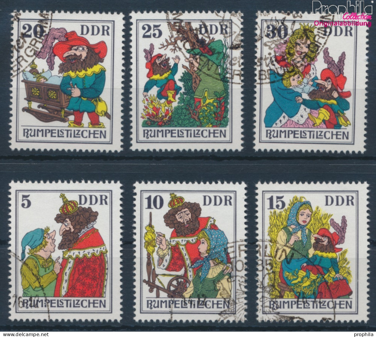 DDR 2187-2192 (kompl.Ausgabe) Gestempelt 1976 Märchen (10392594 - Used Stamps