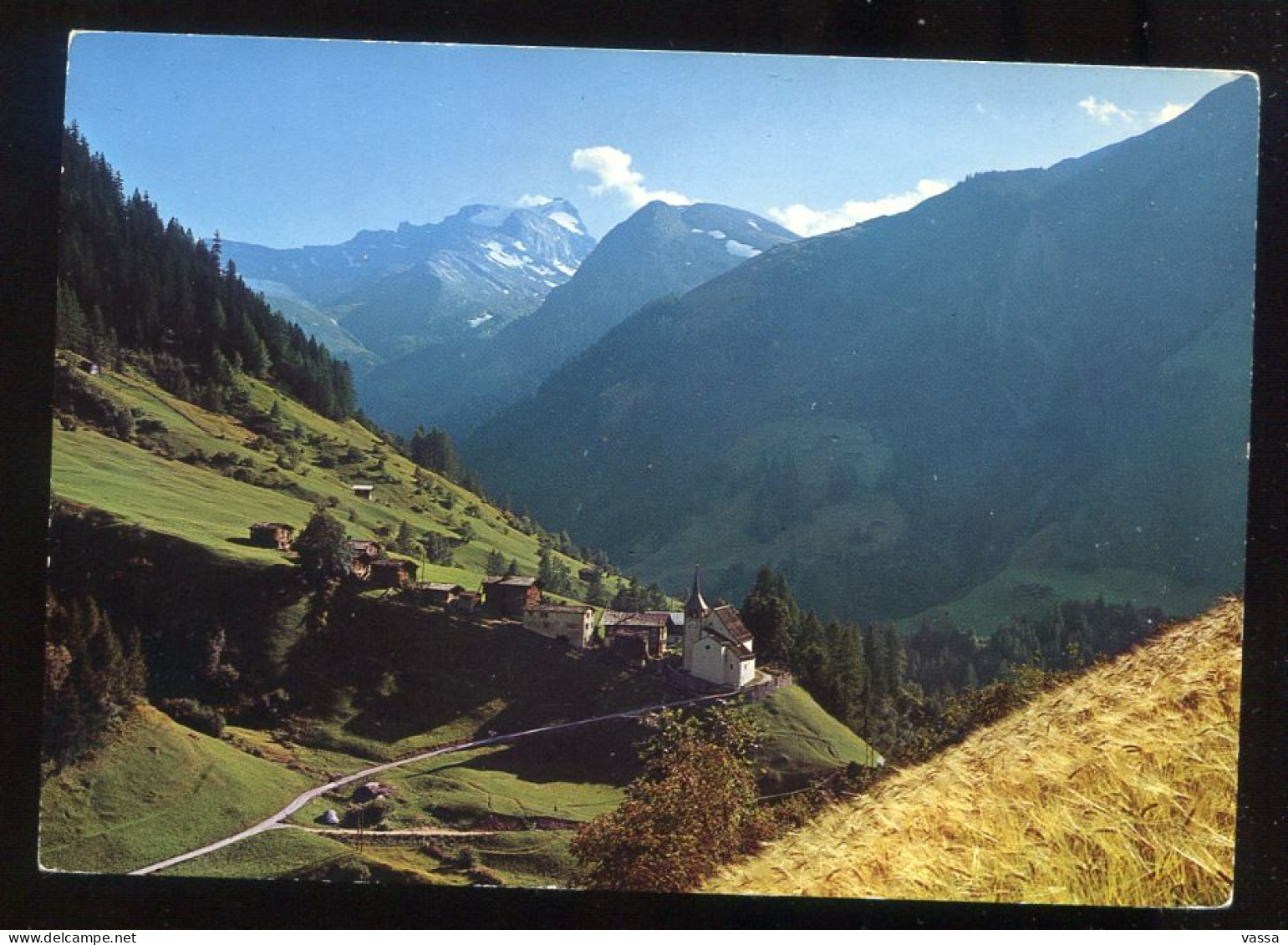 BINN.  1401 M Hillenhorn - Suisse . Village - Autres & Non Classés