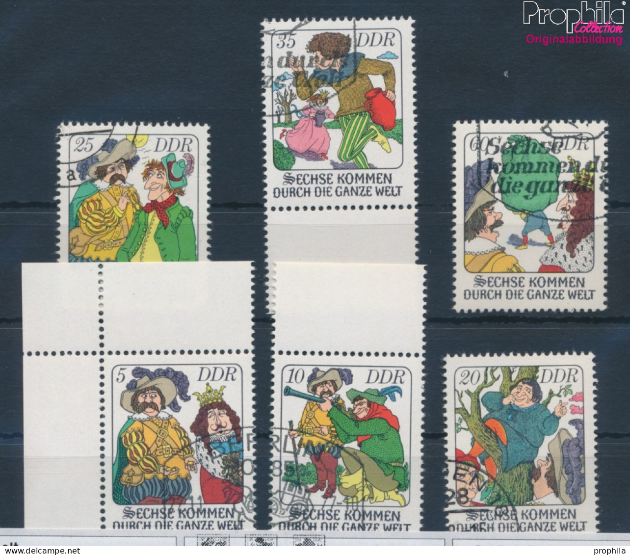 DDR 2281-2286 (kompl.Ausgabe) Gestempelt 1977 Märchen (10392576 - Used Stamps