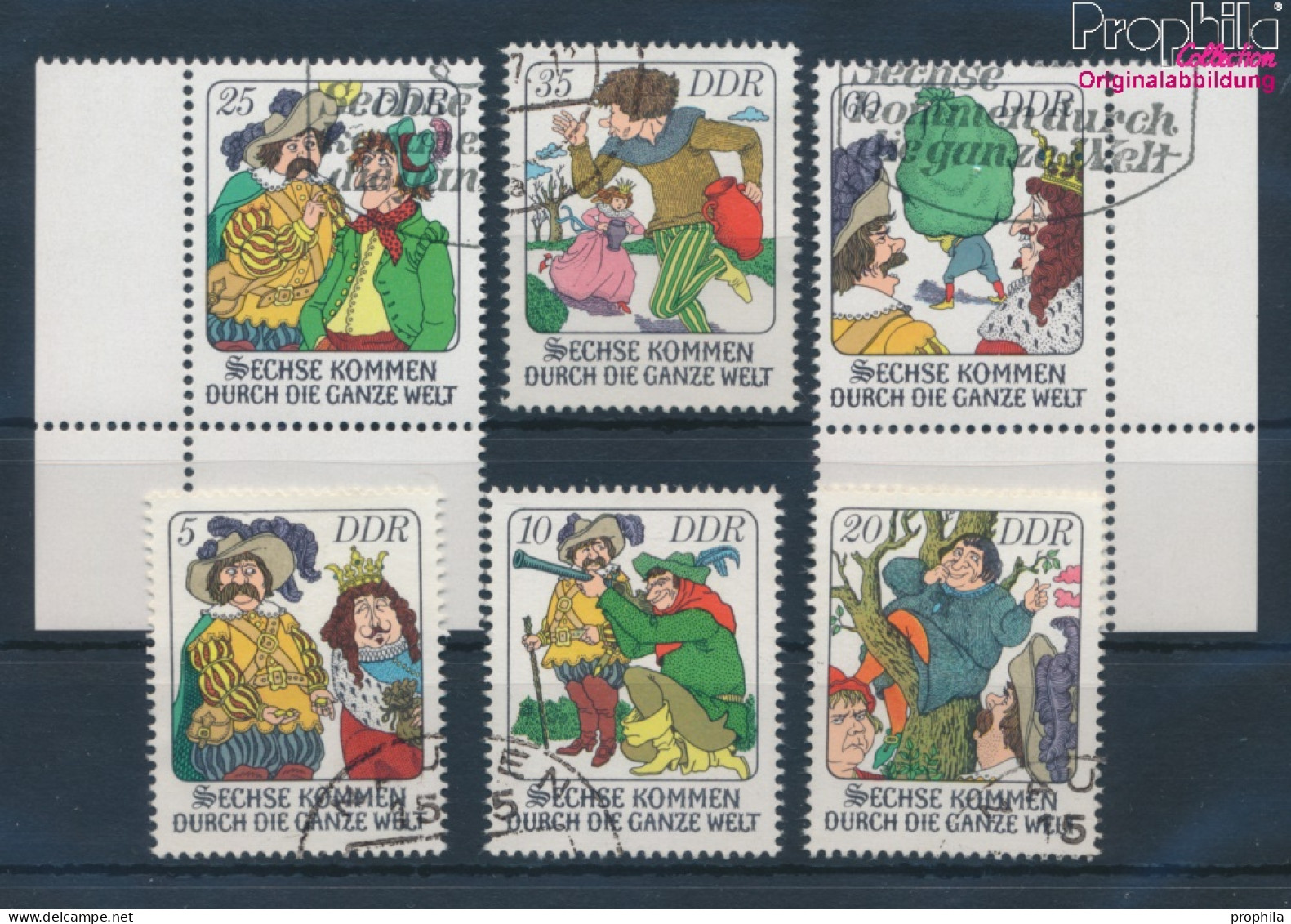 DDR 2281-2286 (kompl.Ausgabe) Gestempelt 1977 Märchen (10392579 - Used Stamps