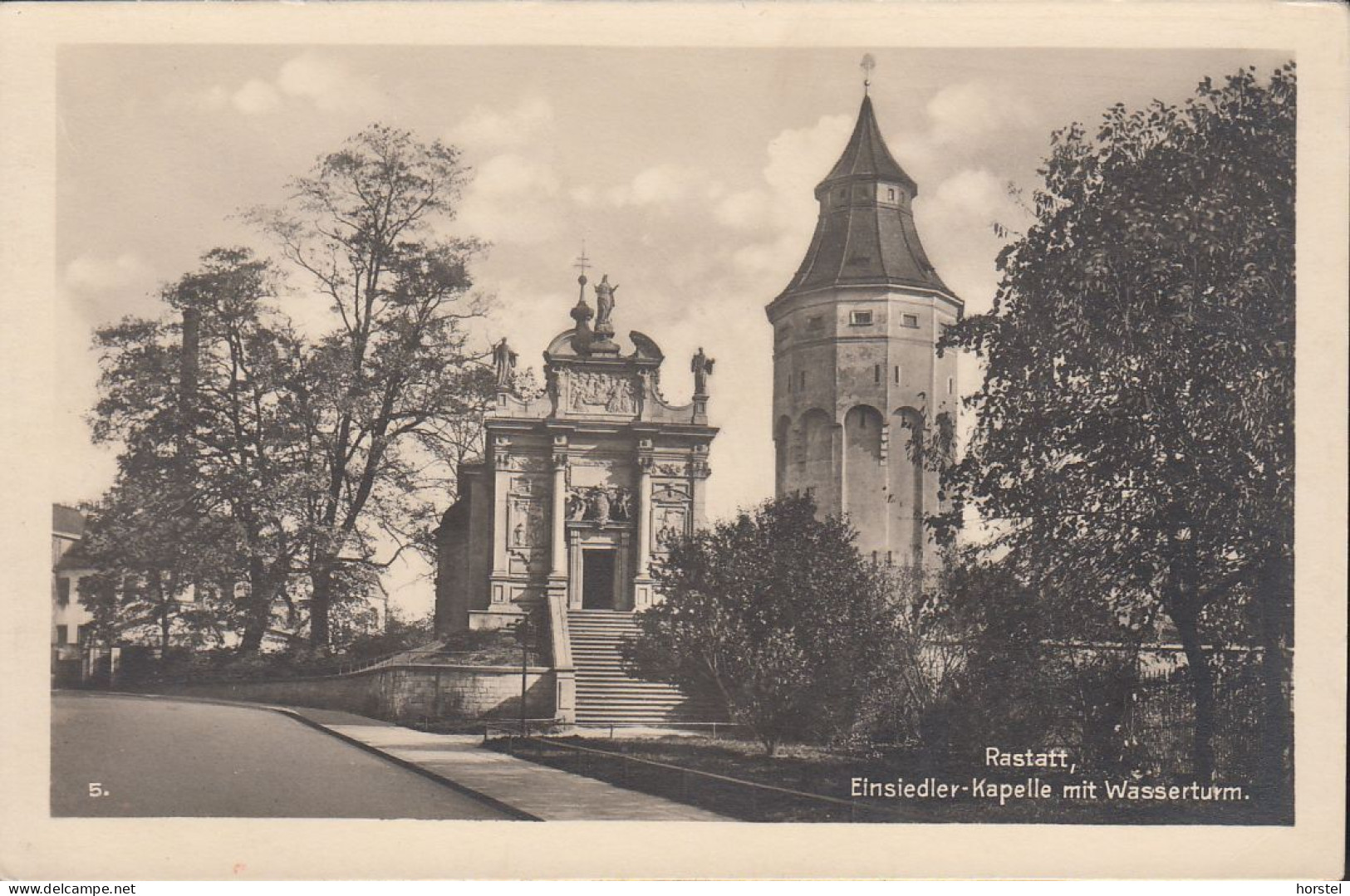 D-76437 Rastatt - Einsiedler-Kapelle Mit Wasserturm - Rastatt