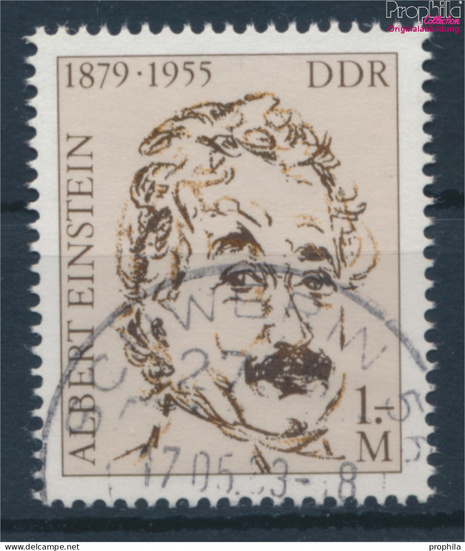 DDR 2402 (kompl.Ausgabe) Gestempelt 1979 Albert Einstein (10392546 - Usati