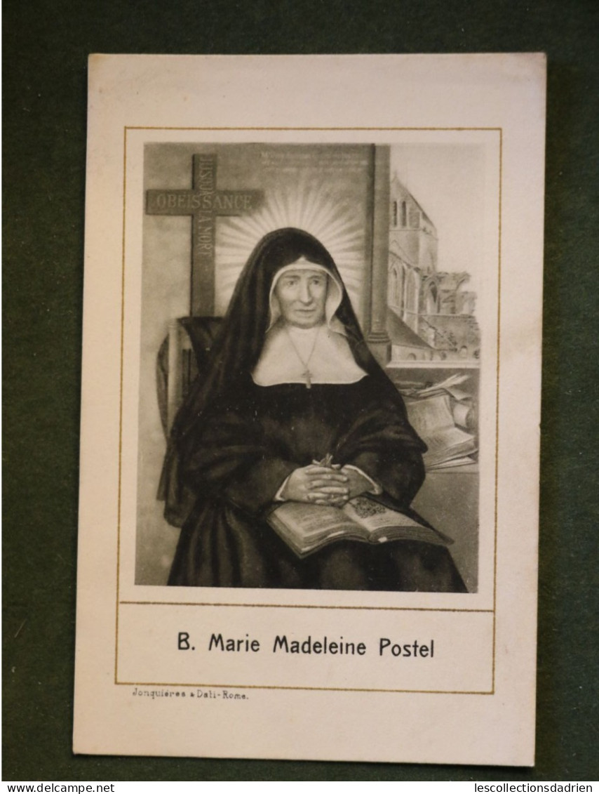 Image Religieuse - Bienheureuse Marie Madeleine Postel -  Holy Card - Devotion Images