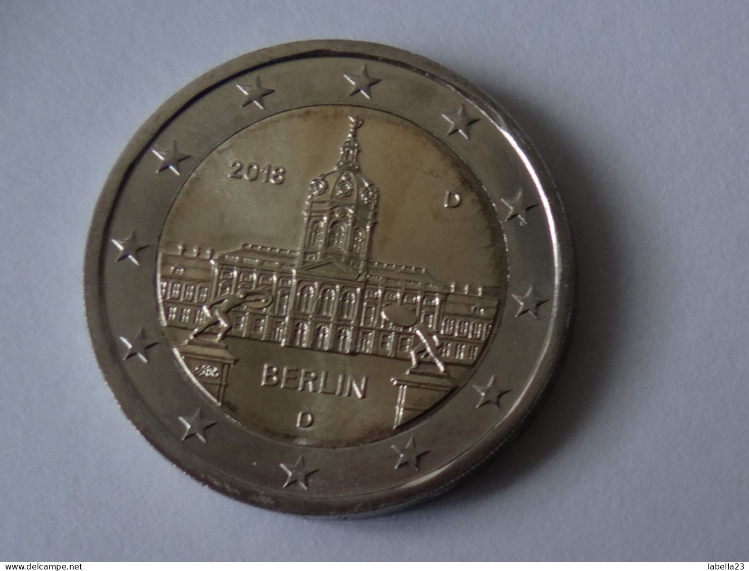 2 Euro Gedenkmünze 2018 -"Berlin" Schloß Charlottenburg, Ausg.D München. - Duitsland