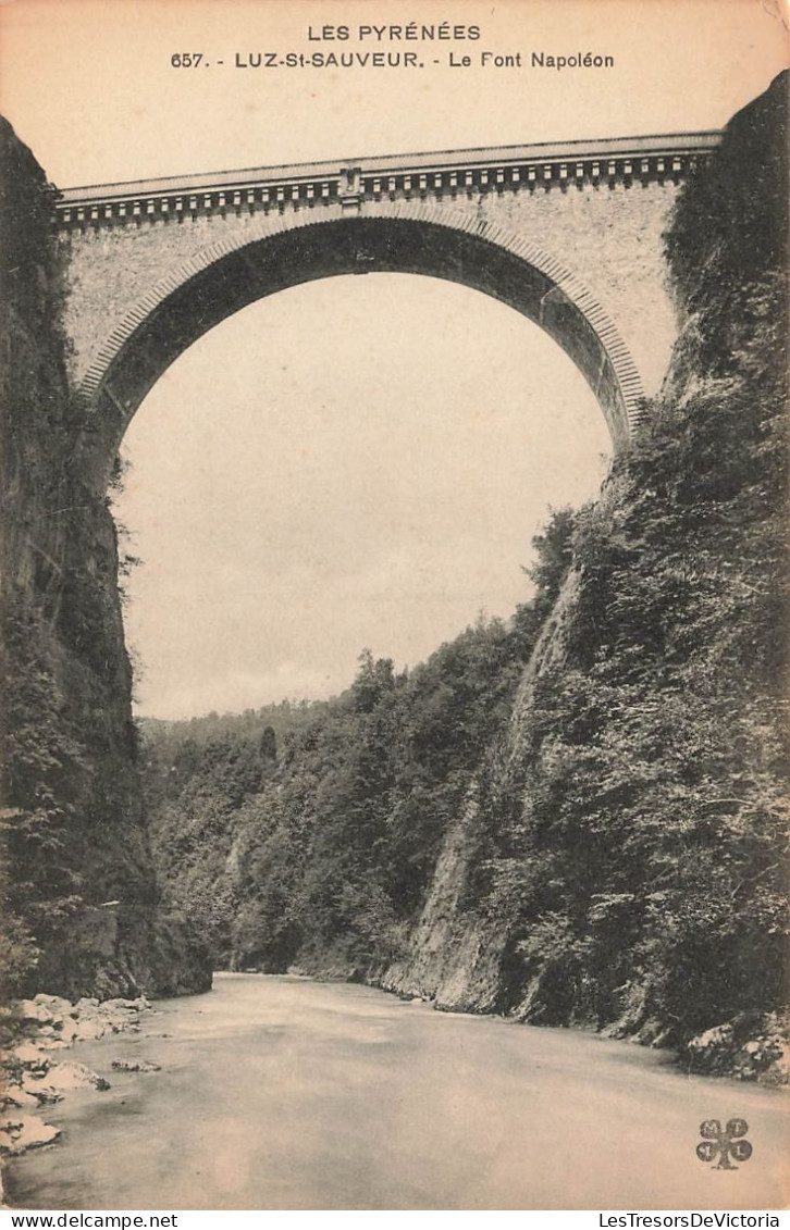 FRANCE - Les Pyrénées - Luz St Sauveur - Vue Sur Le Font Napoléon - Vue Générale - Carte Postale Ancienne - Luz Saint Sauveur