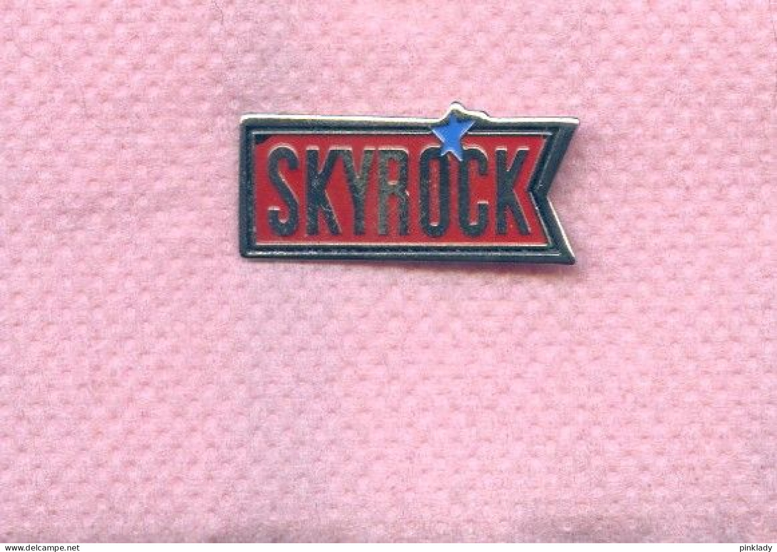 Rare Pins Radio Skyrock I601 - Medios De Comunicación