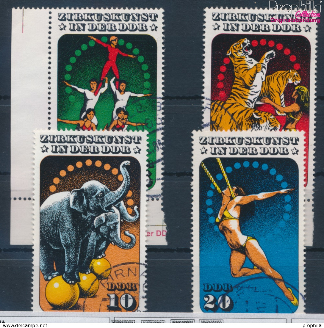 DDR 2983-2986 (kompl.Ausgabe) Gestempelt 1985 Zirkuskunst (10392423 - Used Stamps