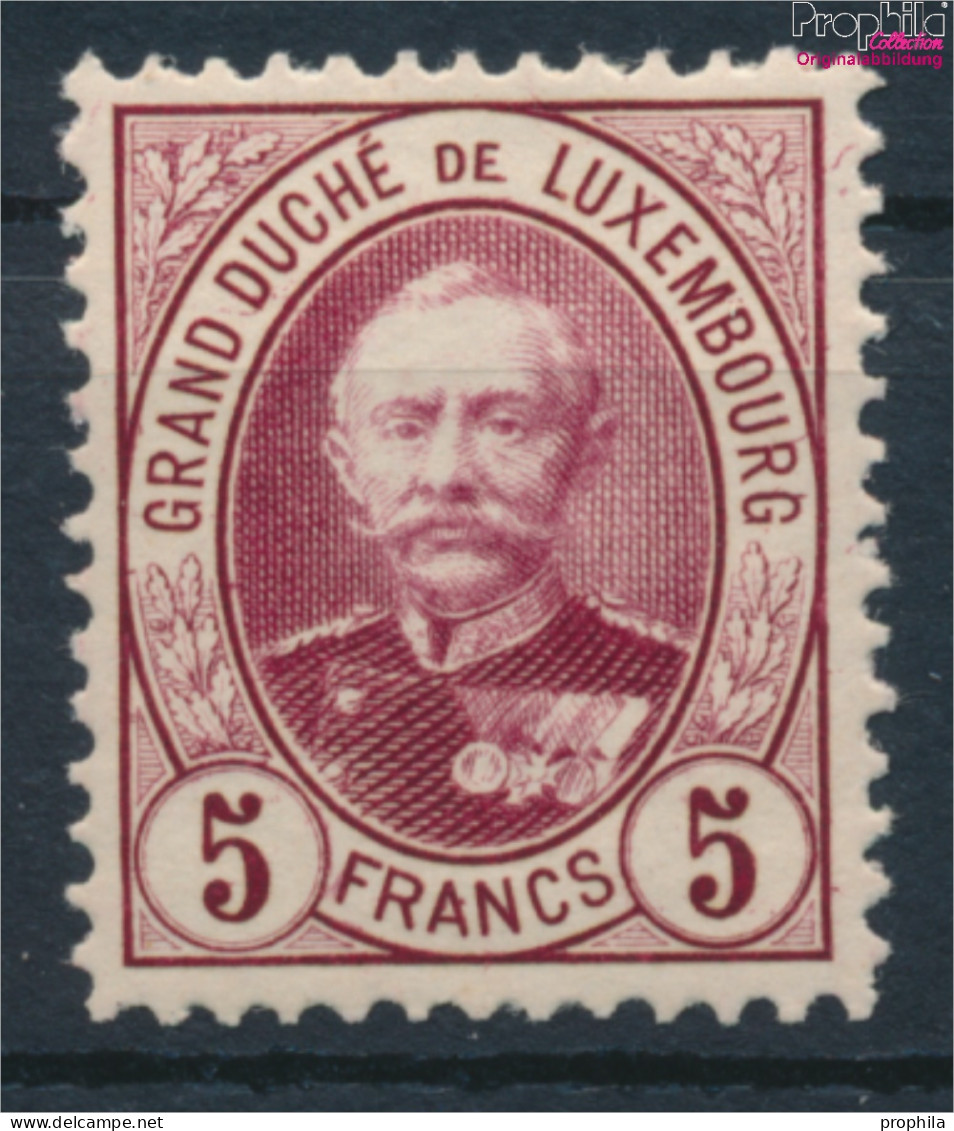 Luxemburg 66B Postfrisch 1891 Adolf (10368675 - 1891 Adolphe Voorzijde