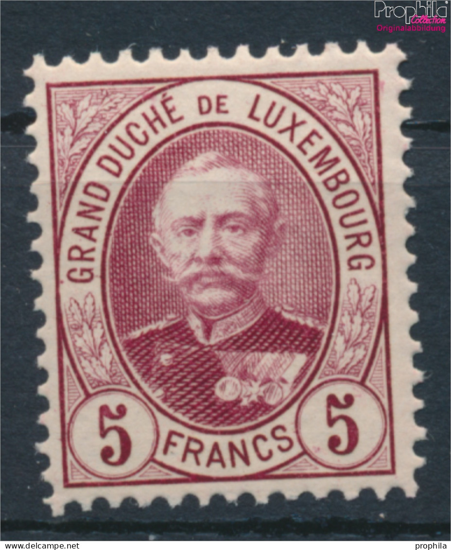 Luxemburg 66B Postfrisch 1891 Adolf (10368820 - 1891 Adolphe Front Side