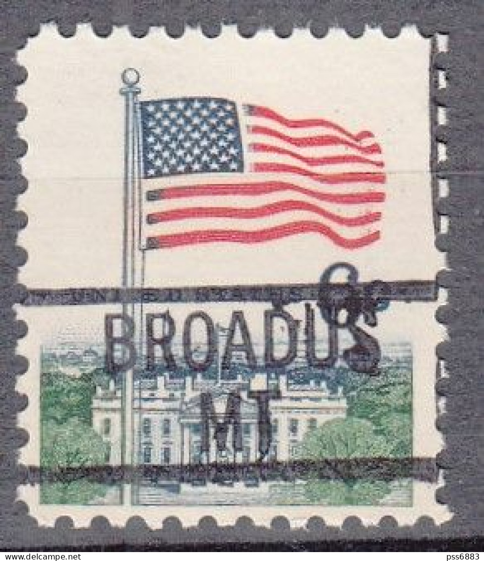 USA LOCAL Precancel/Vorausentwertung/Preo From MONTANA - Broardus - Type 839 - Precancels