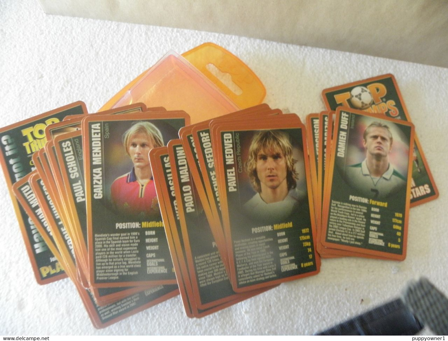 Top Trumps European Football Stars - Cartes à Jouer Classiques