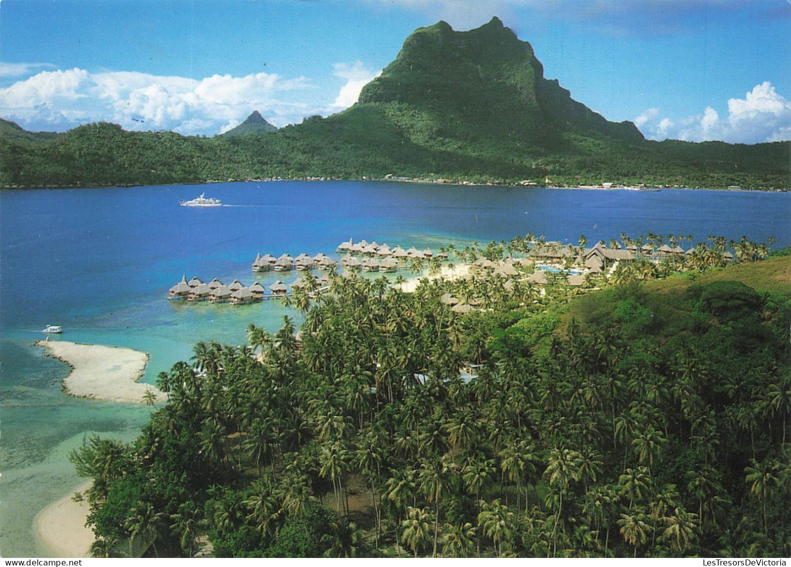 POLYNESIE FRANCAISE - Bora Bora - Lagoon Resort - Paysage - Carte Postale - Polinesia Francesa