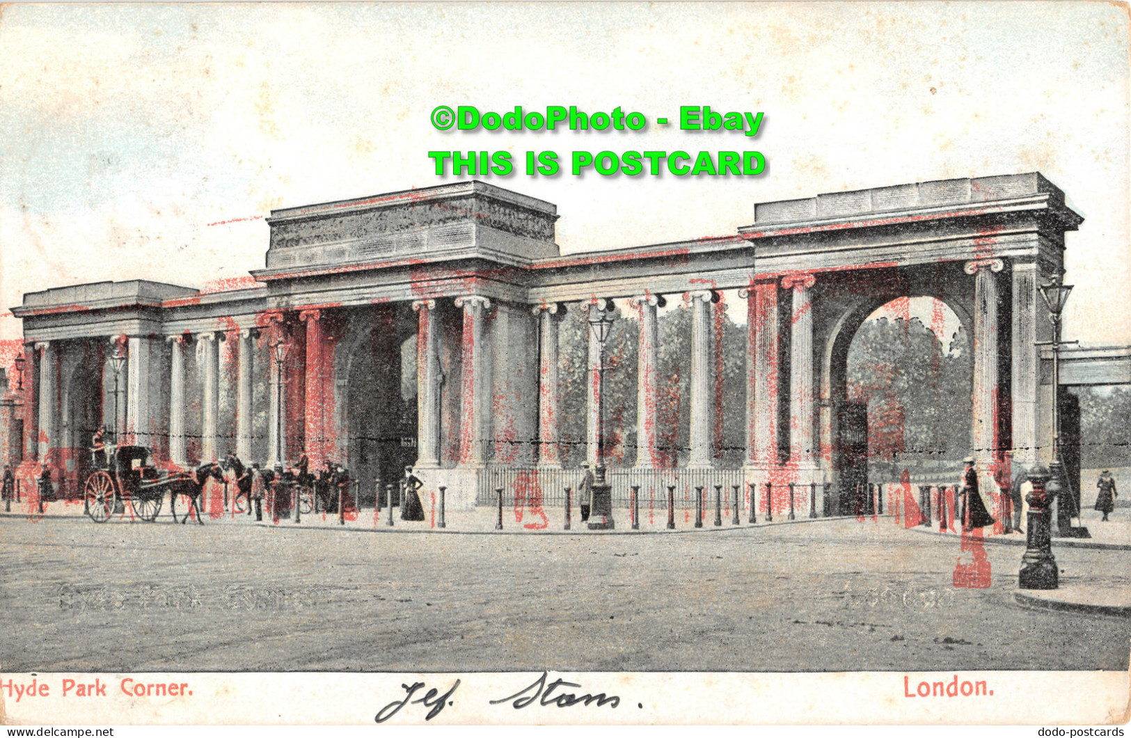 R426416 London. Hyde Park Corner. 1906 - Other & Unclassified