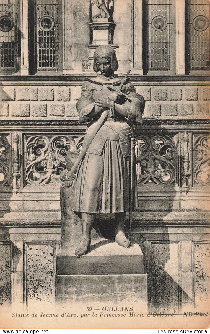 FRANCE - Orléans - Statue De Jeanne D'Arc Par La Princesse Marie D'Orléans - Statue - Carte Postale Ancienne - Orleans