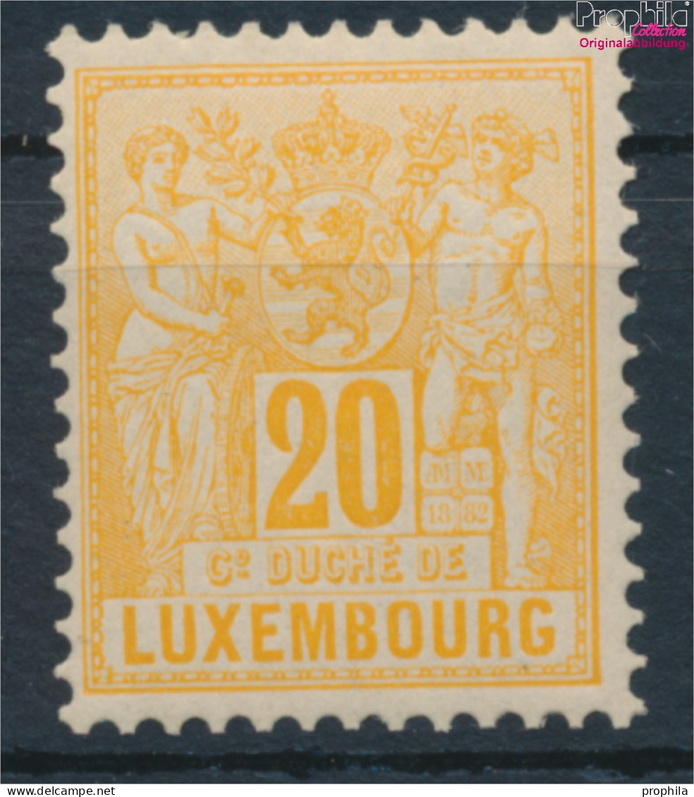 Luxemburg 51D Postfrisch 1882 Allegorie (10368673 - 1882 Alegorias