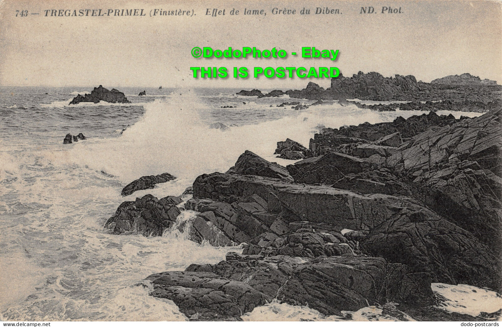 R425667 Tregastel Primel. Finistere. Effet De Lame Greve Du Diben. ND. Phot - Monde