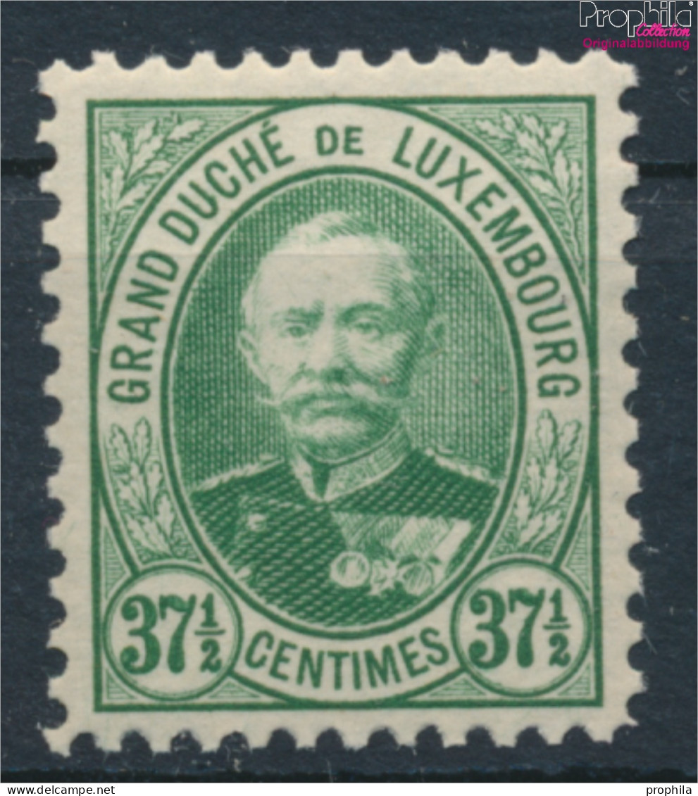 Luxemburg 62D Postfrisch 1891 Adolf (10368824 - 1891 Adolphe Frontansicht