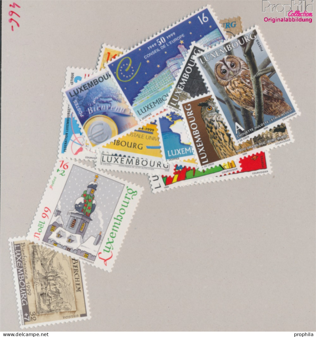 Luxemburg Postfrisch Eulen 1999 Eulen, Naturparks, NATO, Goethe U.a  (10368146 - Unused Stamps