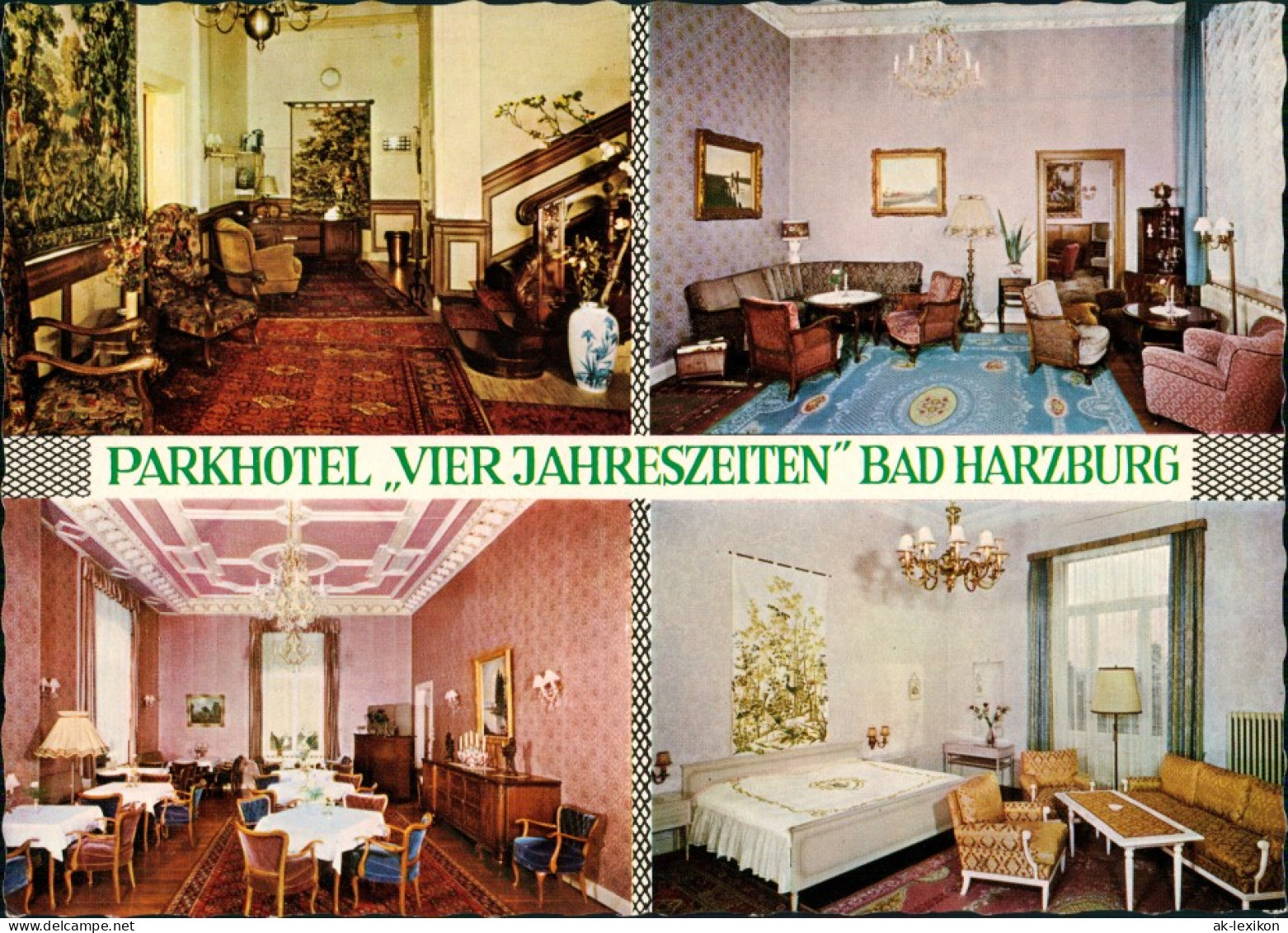 Bad Harzburg PARKHOTEL VIERJAHRESZEITEN Amsbergstraße 4 Ansichten 1965 - Bad Harzburg