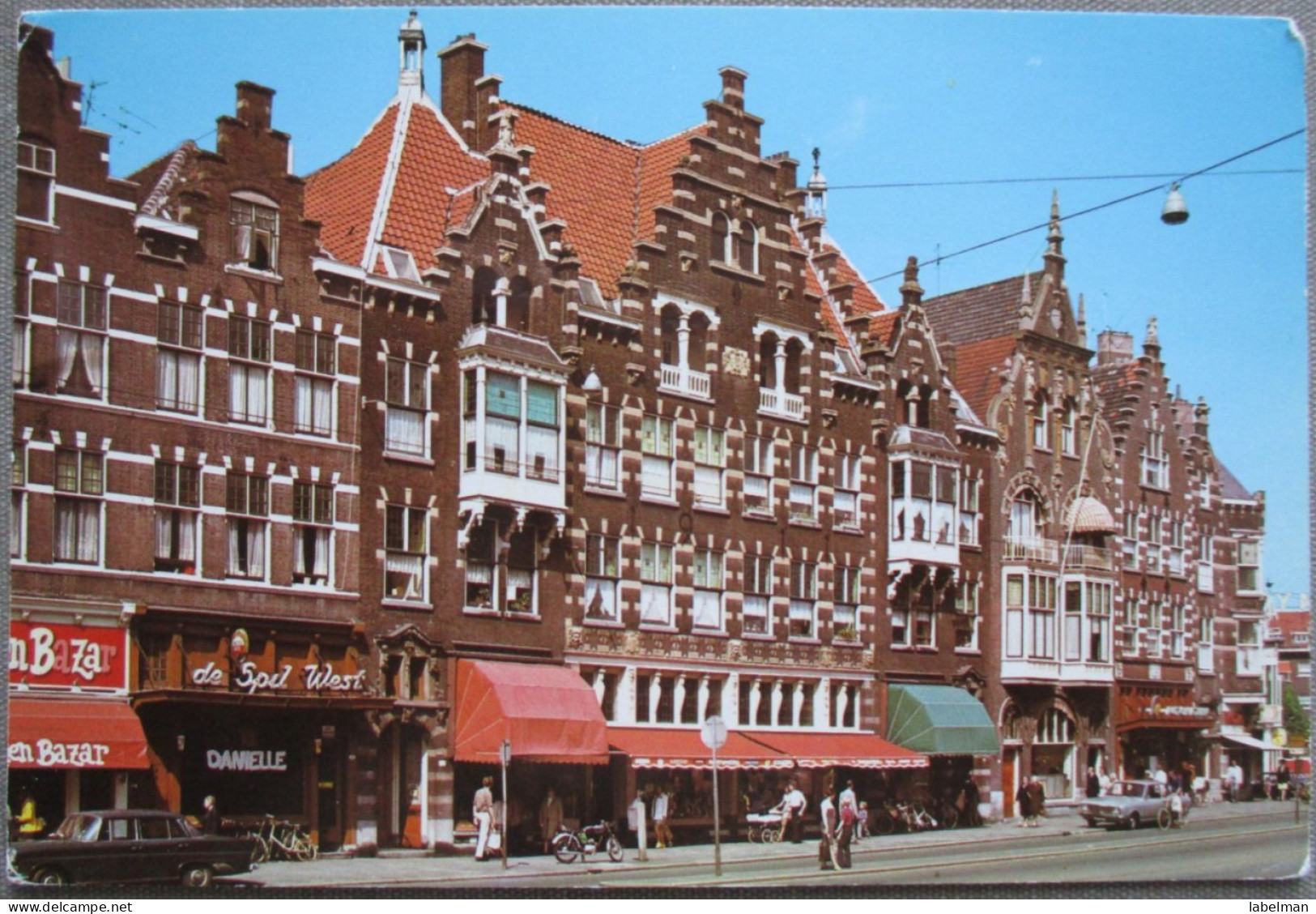 HOLLAND NETHERLAND ROTTERDAM SCHIEDAMSE ROAD OLD HOUSES POSTCARD CARTOLINA ANSICHTSKARTE CARTE POSTALE POSTKARTE CARD - Rotterdam