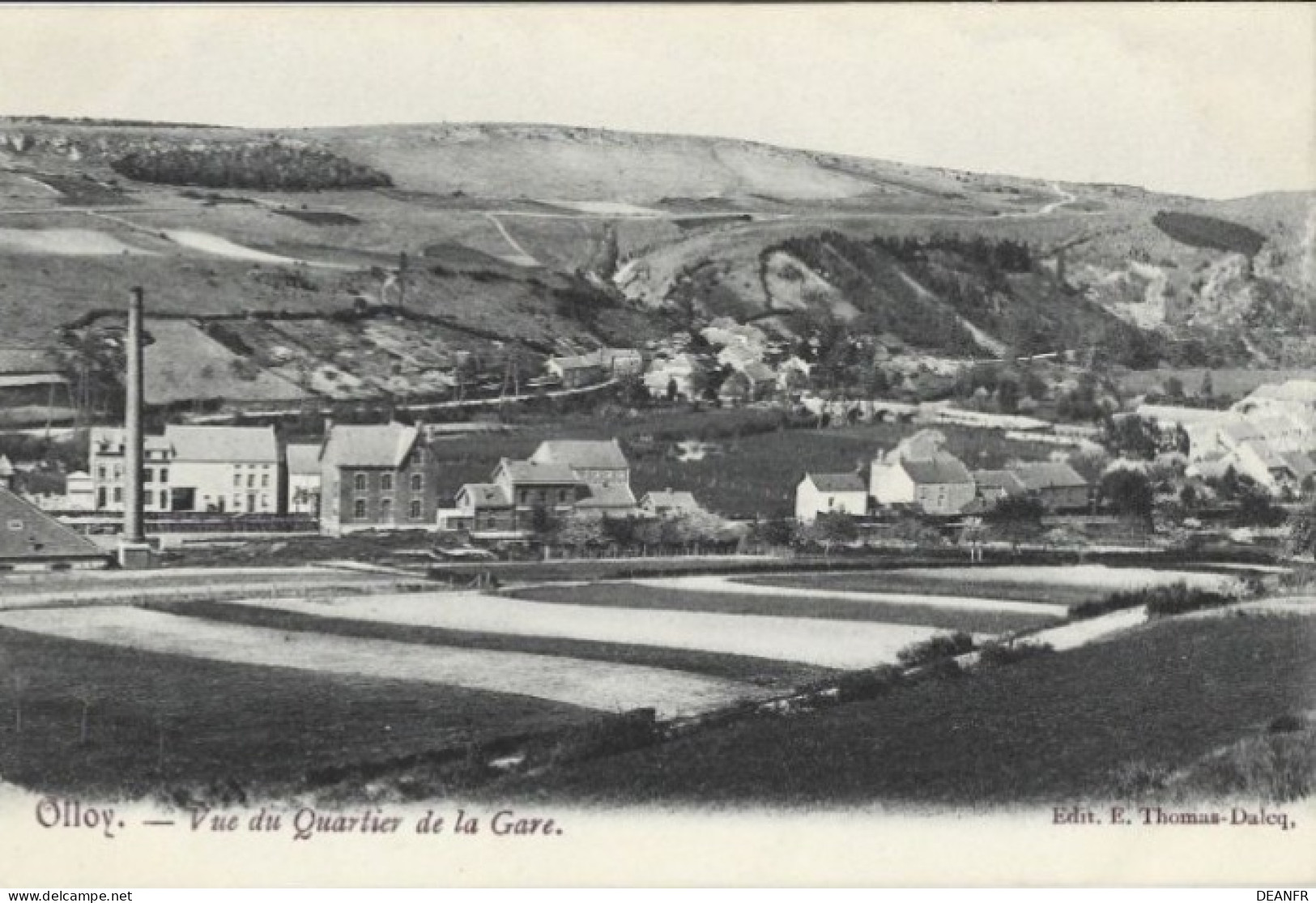 OLLOY : Vue Du Quartier De La Gare. Carte Impeccable.Carte Rare. - Viroinval