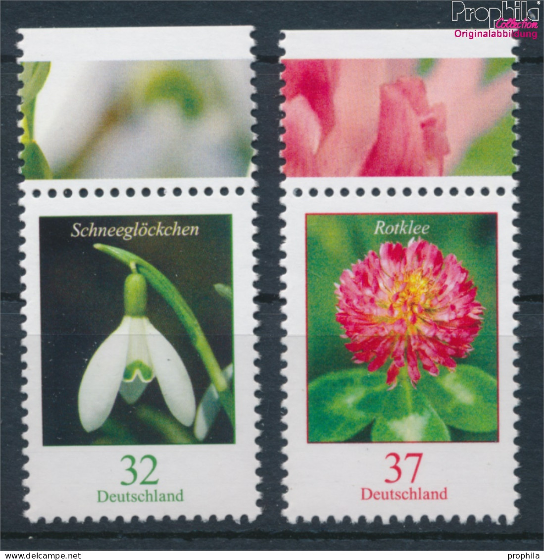 BRD 3655-3656 (kompl.Ausg.) Postfrisch 2022 Freimarken: Blumen (10368916 - Unused Stamps