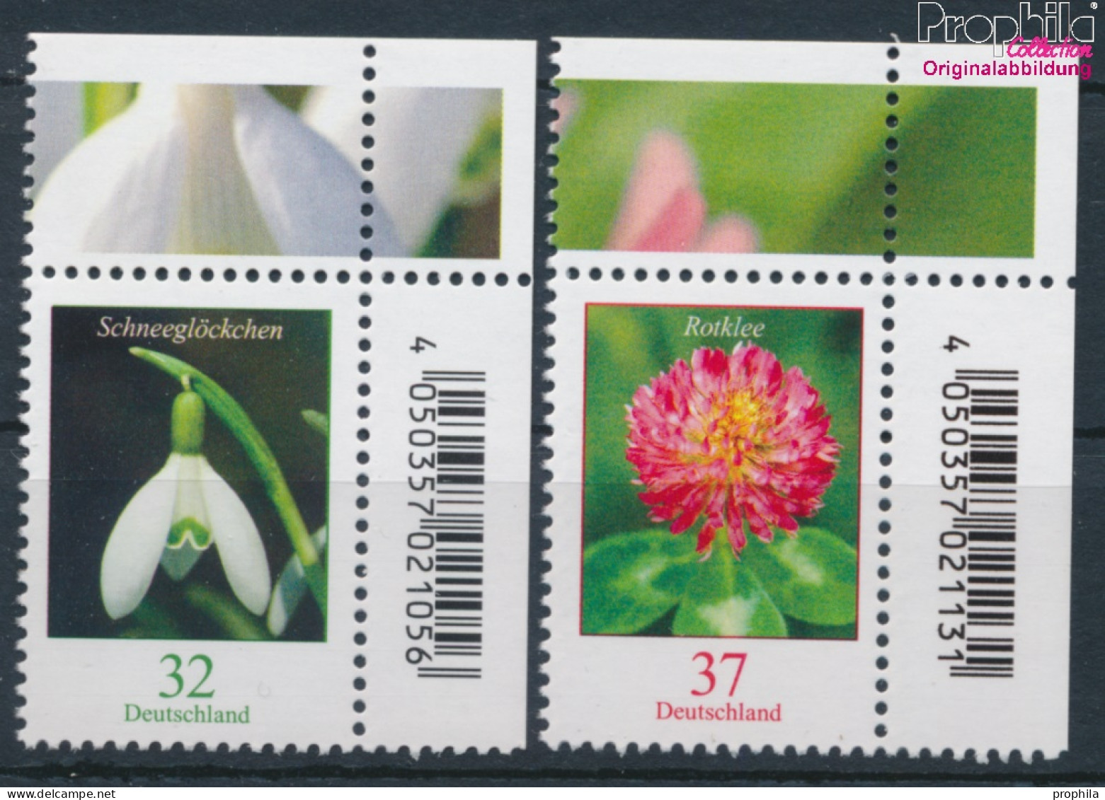 BRD 3655-3656 (kompl.Ausg.) Postfrisch 2022 Freimarken: Blumen (10368919 - Unused Stamps