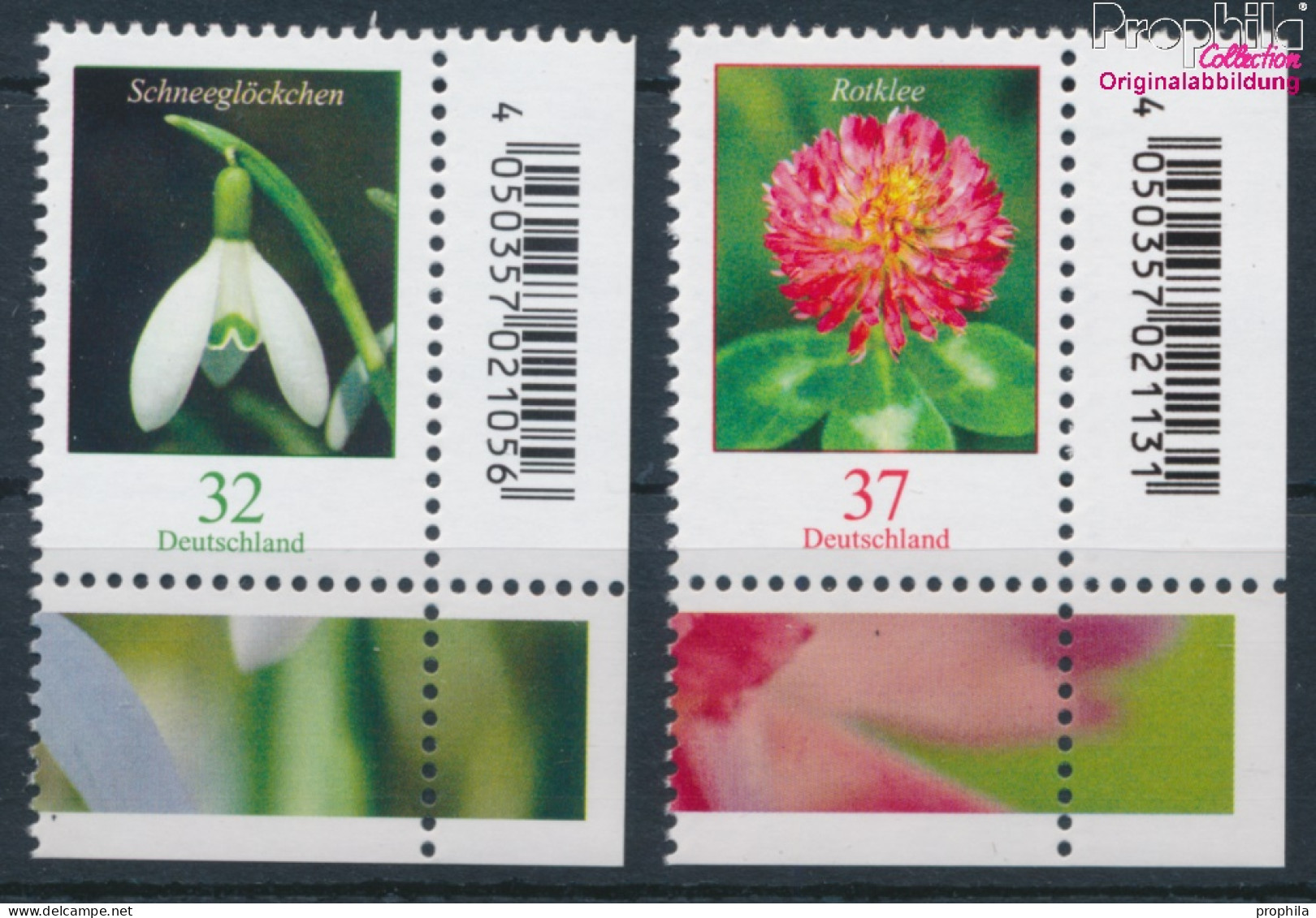 BRD 3655-3656 (kompl.Ausg.) Postfrisch 2022 Freimarken: Blumen (10368921 - Unused Stamps