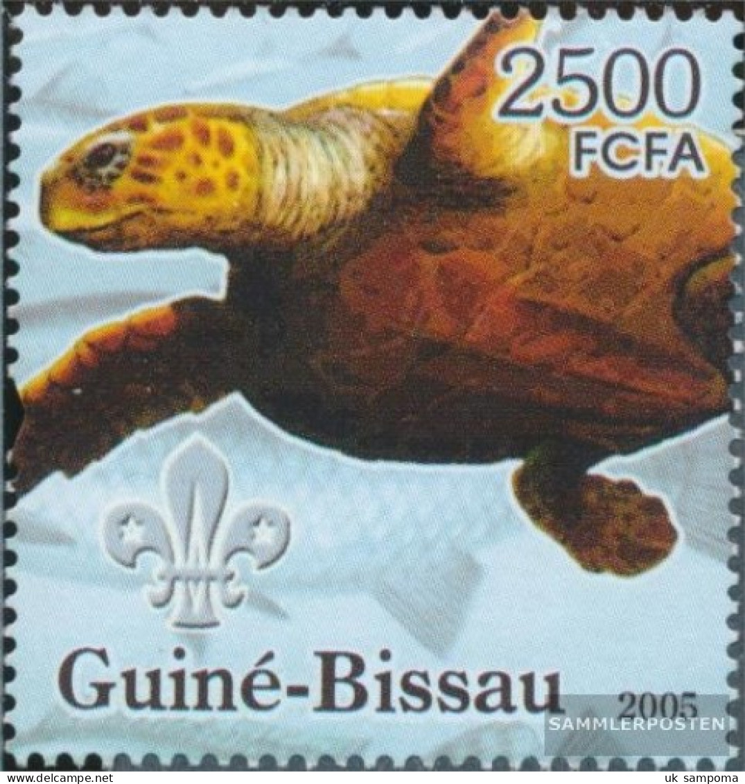 Guinea-Bissau 3229 (complete. Issue) Unmounted Mint / Never Hinged 2005 Turtles - Guinea-Bissau