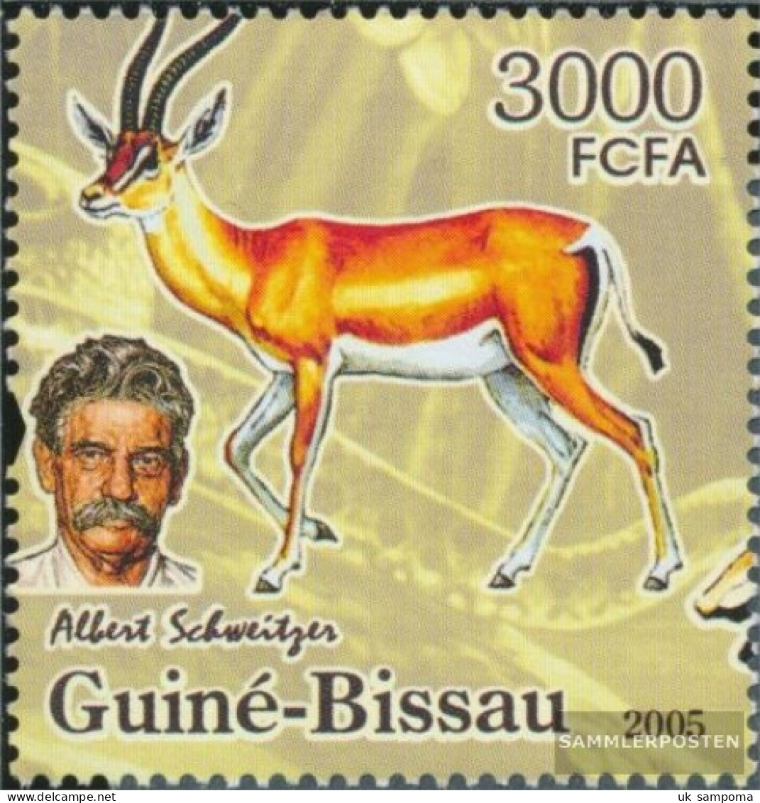 Guinea-Bissau 3222 (complete. Issue) Unmounted Mint / Never Hinged 2005 Flora Africa & A. Schweitzer - Guinea-Bissau