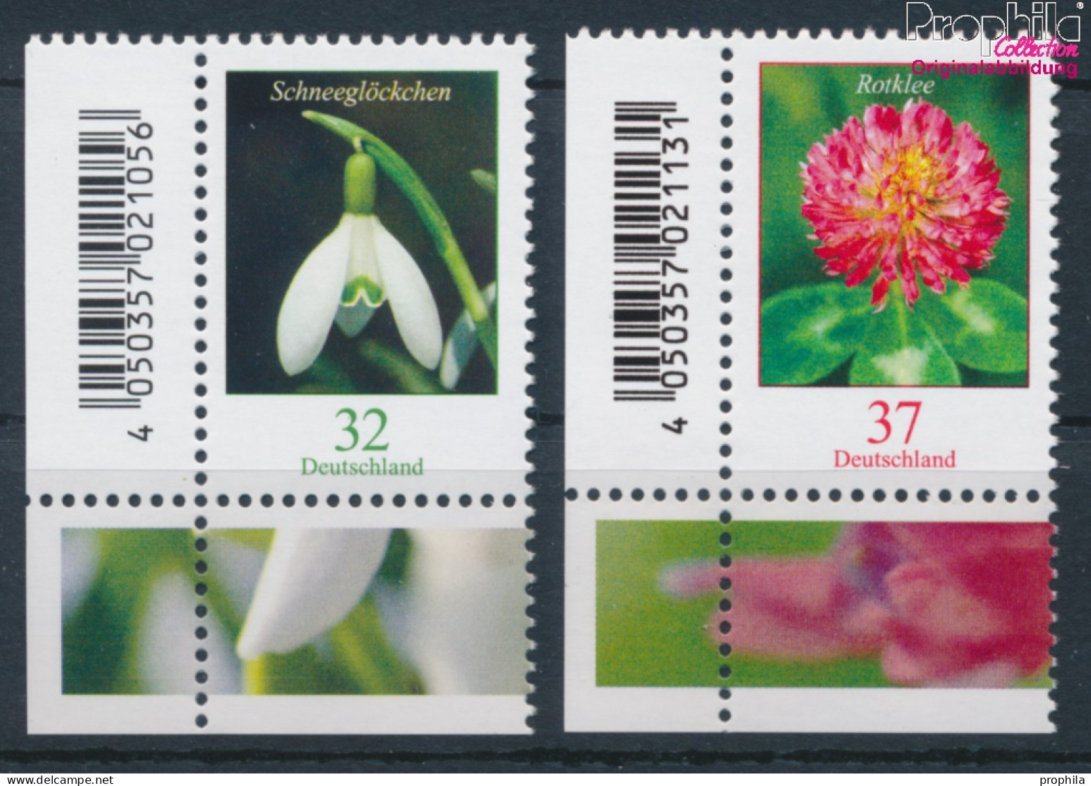 BRD 3655-3656 (kompl.Ausg.) Postfrisch 2022 Freimarken: Blumen (10368924 - Neufs