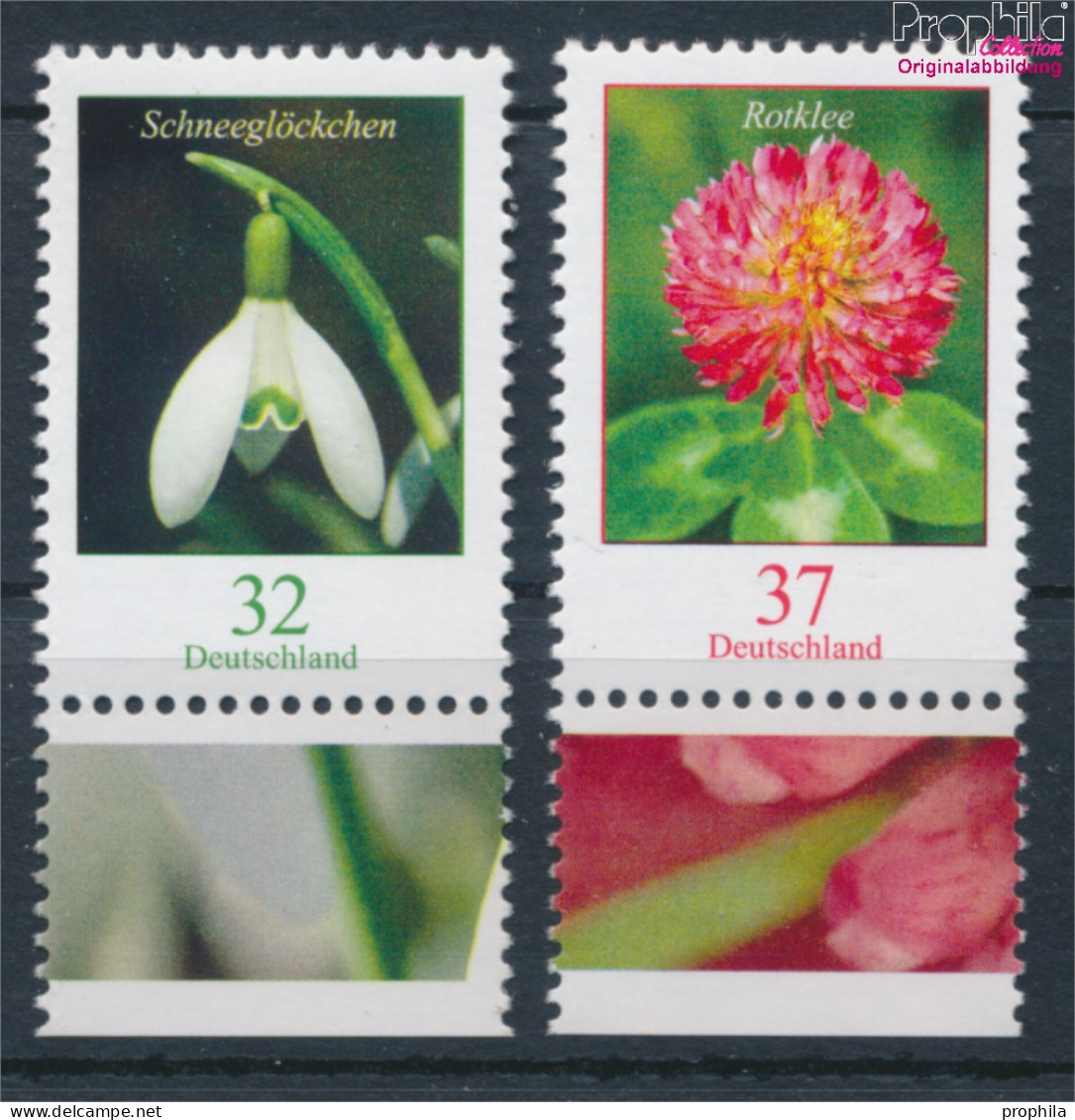 BRD 3655-3656 (kompl.Ausg.) Postfrisch 2022 Freimarken: Blumen (10368925 - Unused Stamps