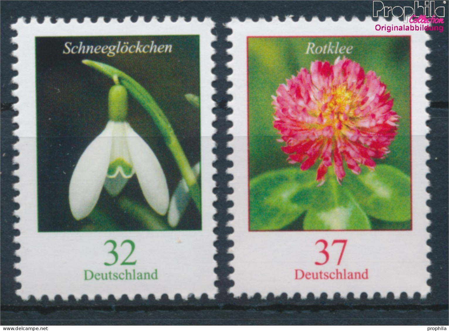 BRD 3655-3656 (kompl.Ausg.) Postfrisch 2022 Freimarken: Blumen (10368927 - Unused Stamps