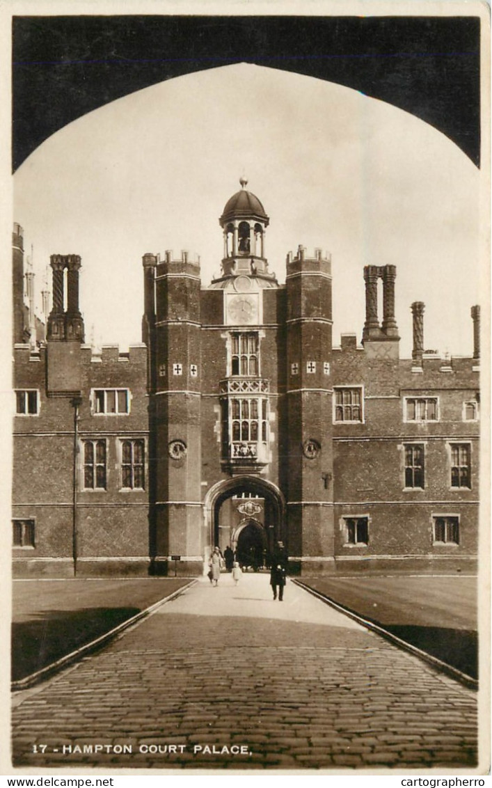 British Castles Architecture Hampton Court Palace - Castillos