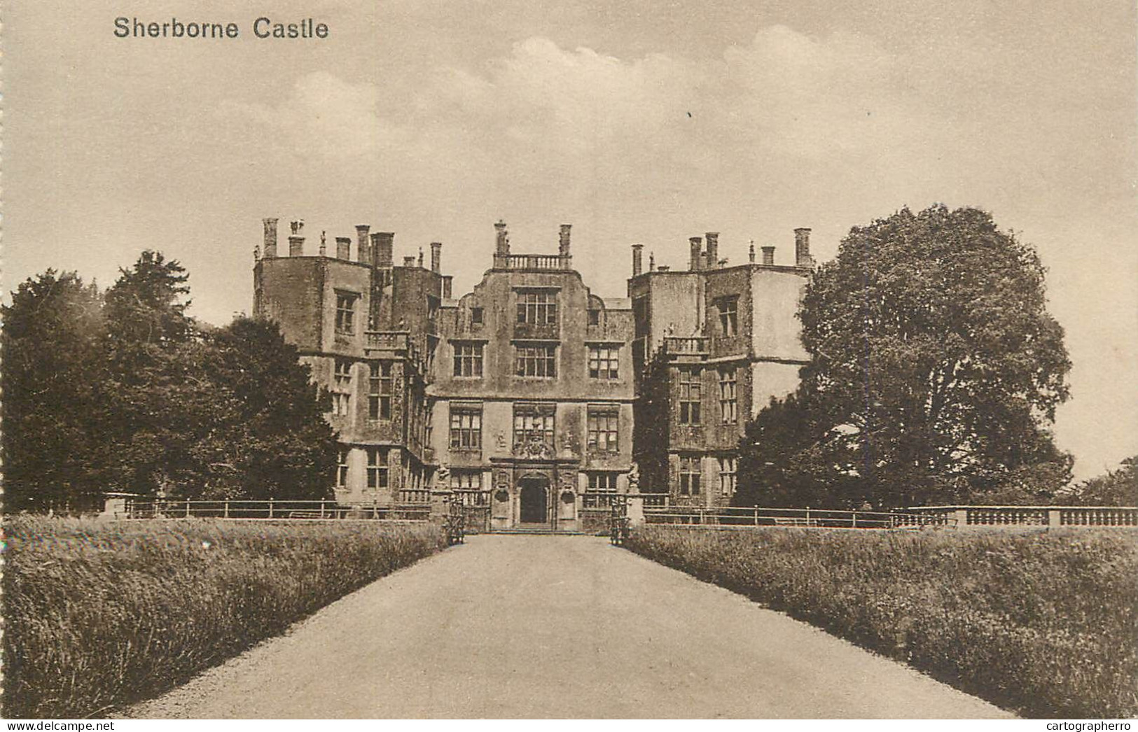 British Castles Architecture Sherborne Castle - Schlösser