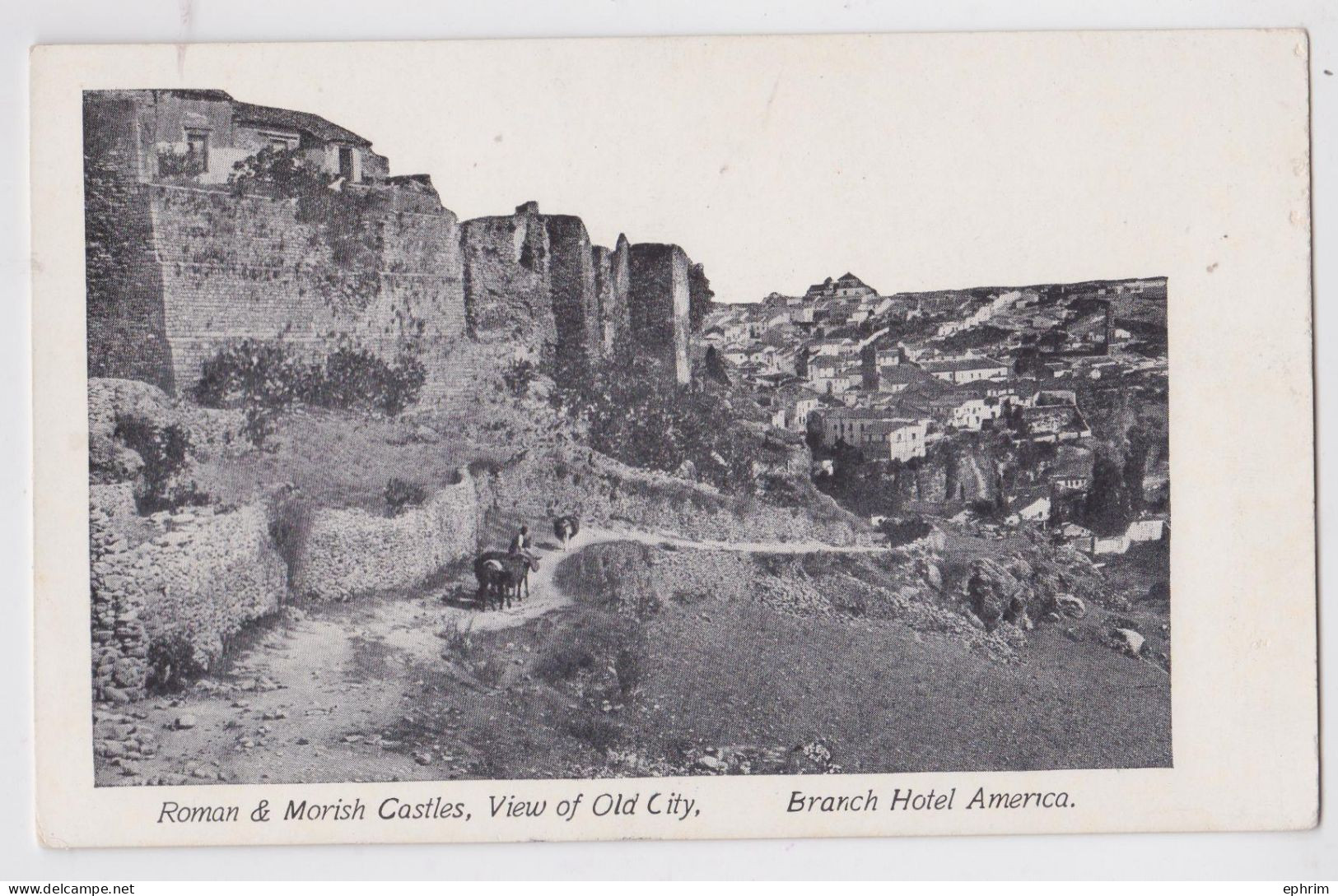Ronda Roman And Morish Castles View Of Old City Branch Hotel America Royal Hotel - Málaga