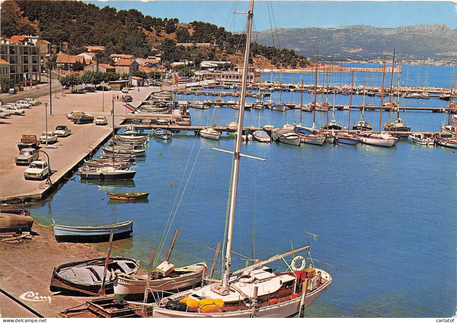 SAINT MANDRIER . Vue D'ensemble Du Port Et Des Quais - Saint-Mandrier-sur-Mer