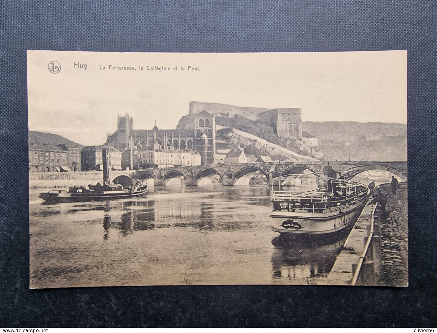 CP BELGIQUE (V2402) HUY (2 Vues) La Forteresse La Collégiale Et Le Pont - Huy