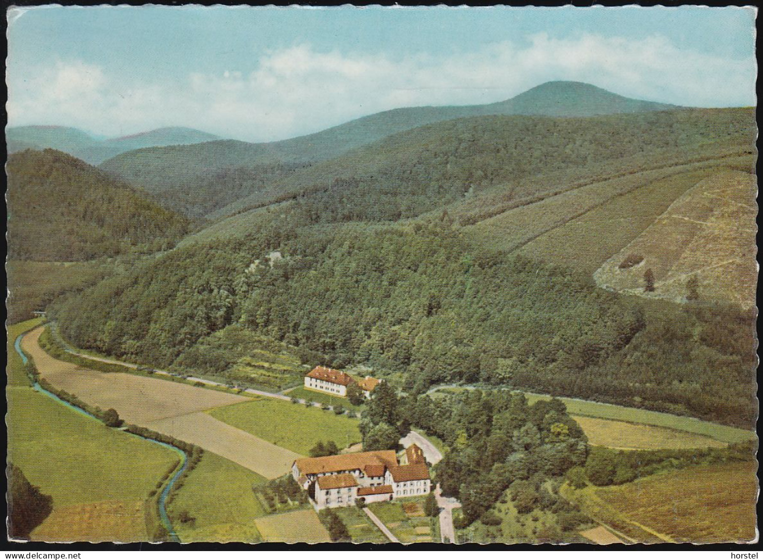 D-76891 Bobenthal - Pfalz - Gaststätte Waldparadies St. Germanshof - Luftbild - Nice Stamp "München" - Dahn