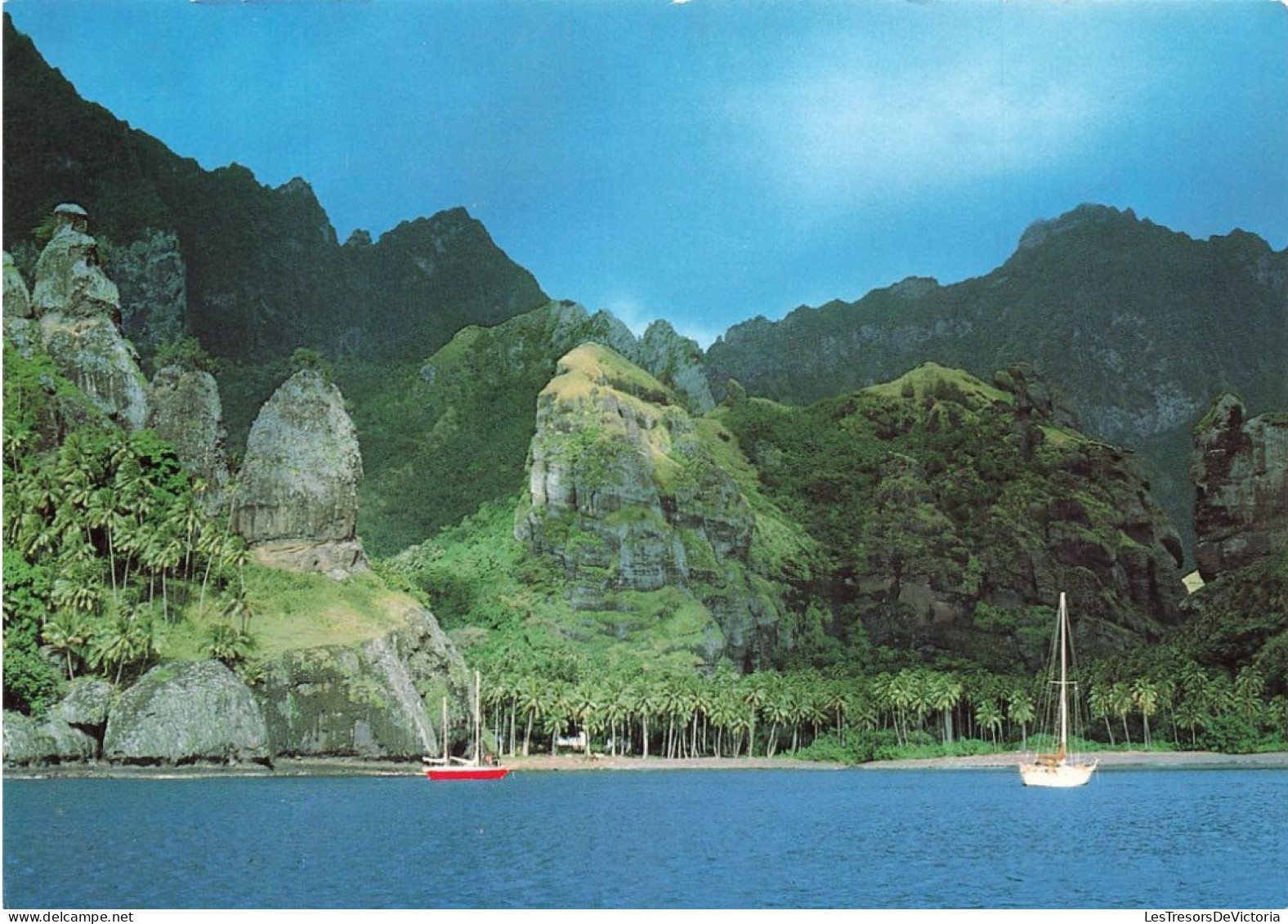 POLYNESIE FRANCAISE - Iles Marquises - La Baie Des Vierges - Hanavave, île De Fatuiva  - Carte Postale - French Polynesia