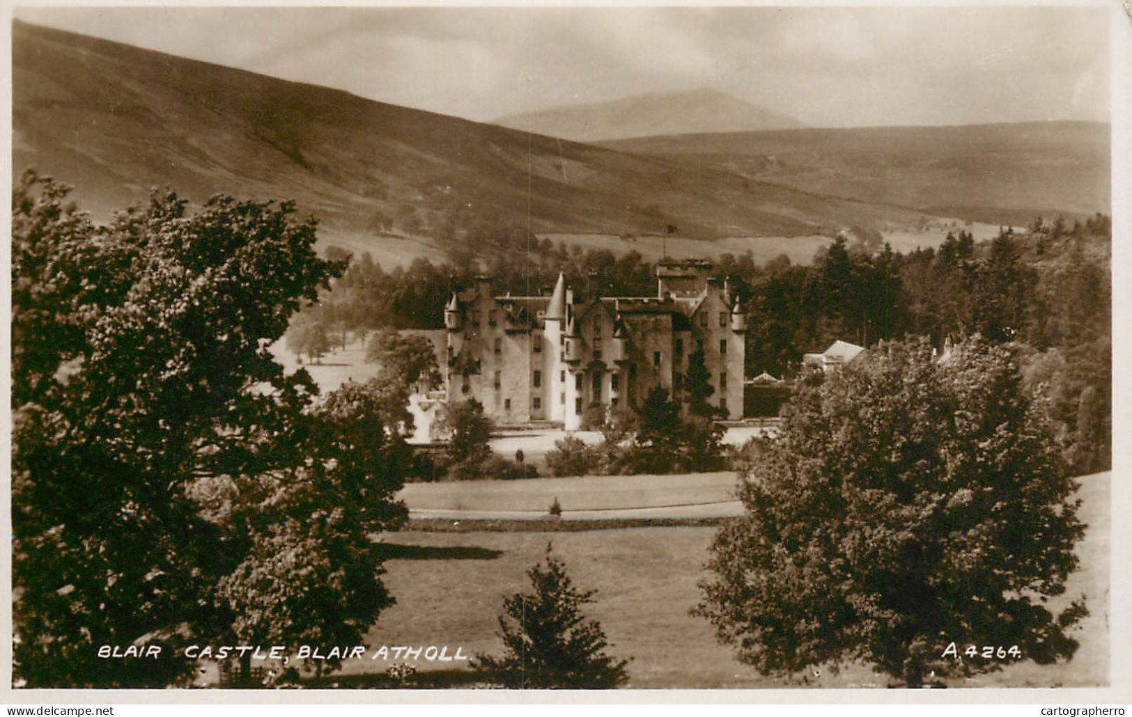 British Castles Architecture Blai Castle Blai Atholl - Castelli