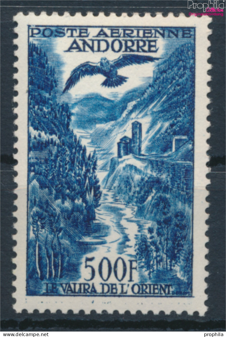 Andorra - Französische Post 160 Postfrisch 1955 Landschaften (10368392 - Ongebruikt