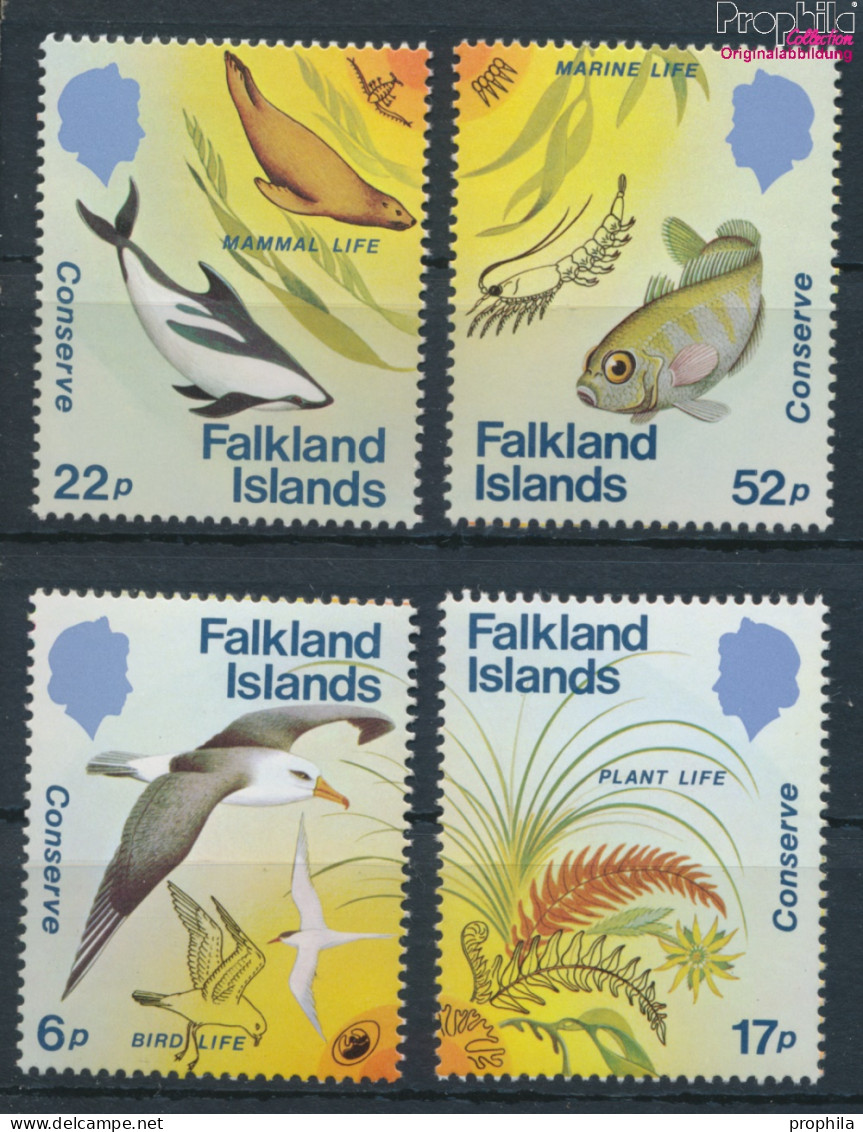 Falklandinseln 415-418 (kompl.Ausg.) Postfrisch 1984 Naturschutz (10368863 - Falklandeilanden