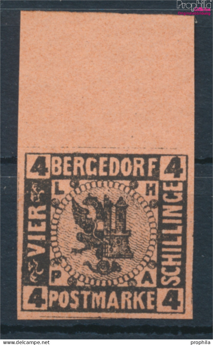 Bergedorf 5ND Neu- Bzw. Nachdruck Postfrisch 1887 Wappen (10348812 - Bergedorf