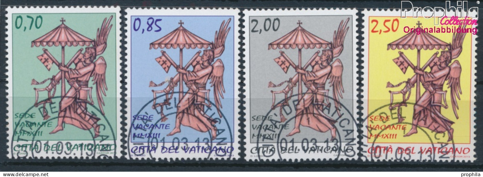 Vatikanstadt 1762-1765 (kompl.Ausg.) Gestempelt 2013 Sede Vacante (10368645 - Used Stamps